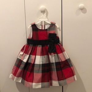 Gymboree 2T Red/Black/White Check Dress